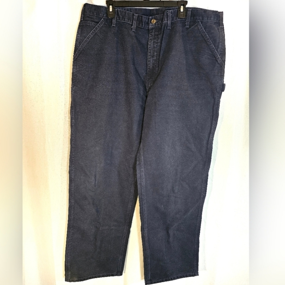 Carhartt 44 X 34 Heavy Canvas Work Pants - Picture 2 of 9